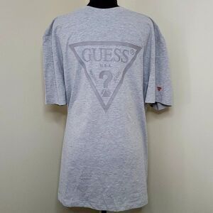 GUESS Men's Logo Crewneck Tee